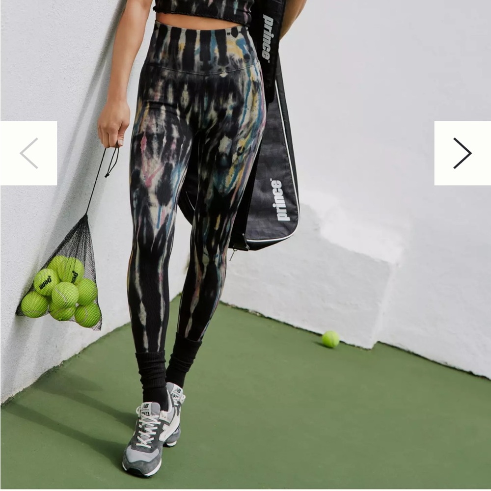 NWT Spiritual Gangster Tie Dye Love Sculpt Leggings Sz XS/S